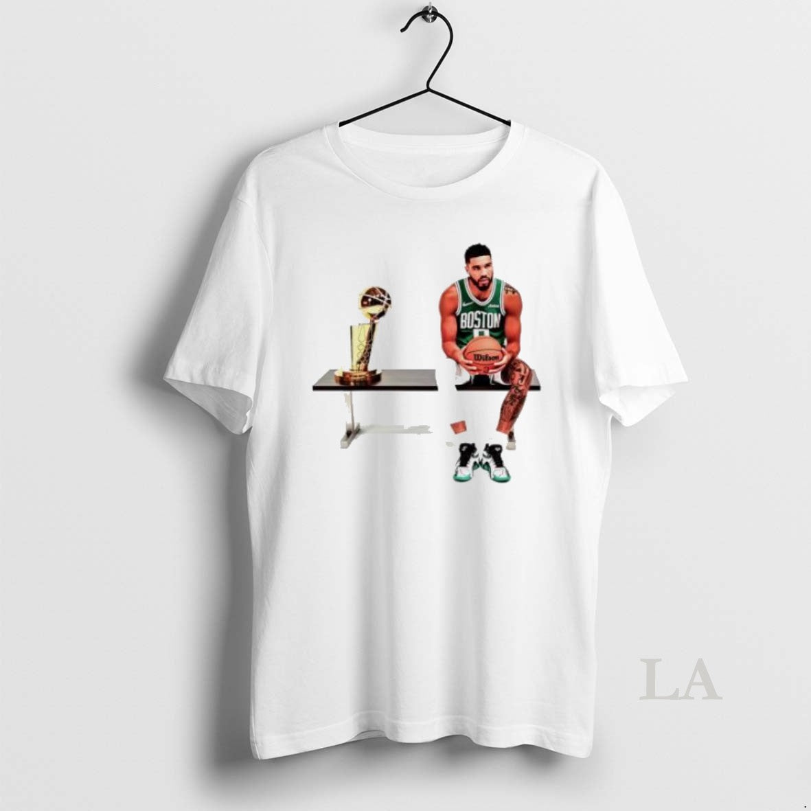 Original Jayson Tatum Boston Celtics Nba And Larry Obrien Trophy Womens Unisex