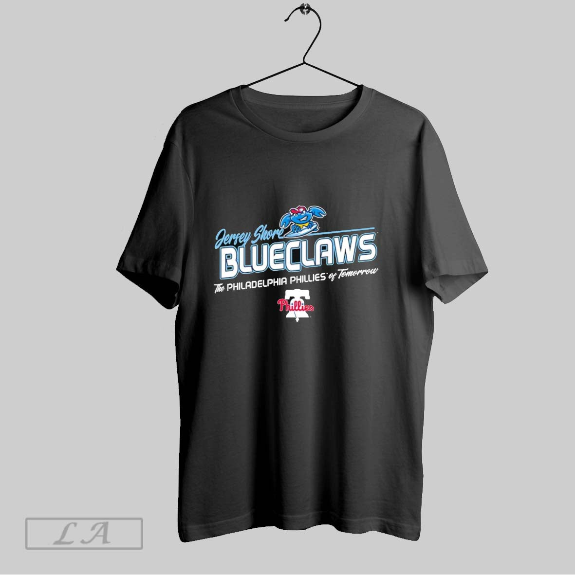 Original Jersey Shore Blueclaws The Philadelphia Phillies Of Tomorrow Logo Unisex