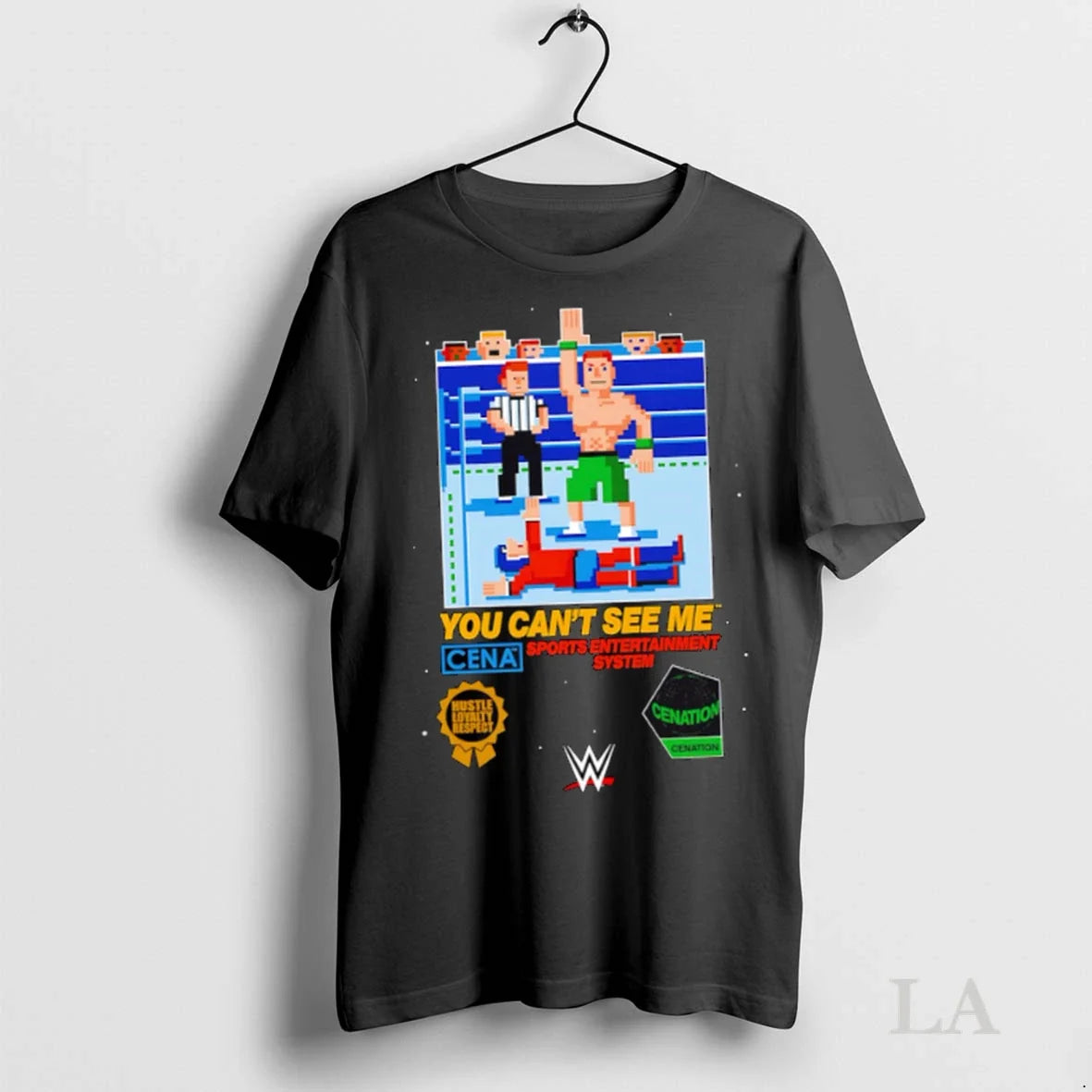 Original John Cena You Cant See Me Sports Entertainment System Video Games Unisex