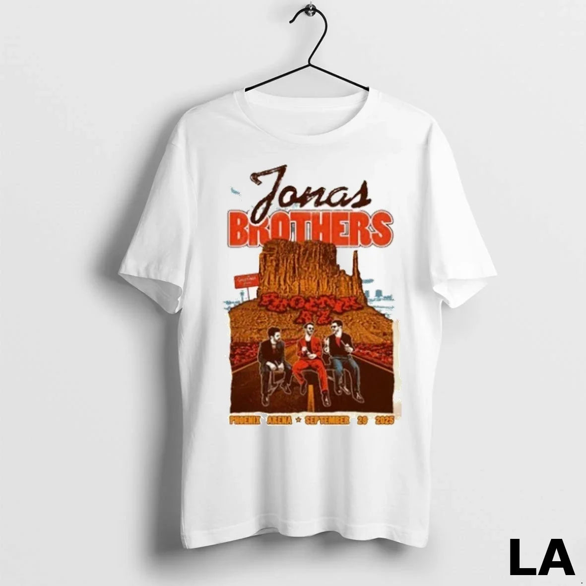 Original Jonas Brothers Greetings From Your Hometown Phoenix Az Sep 29 2025 Unisex