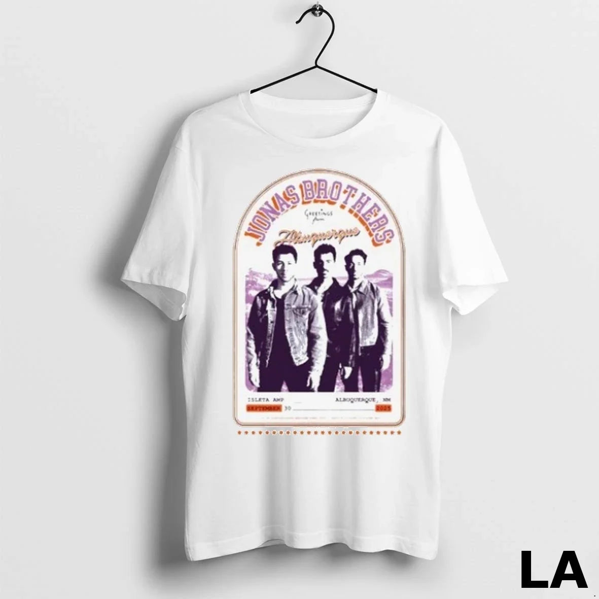Original Jonas Brothers Sept 30 2025 Isleta Amp Albuquerque Nm Event Unisex