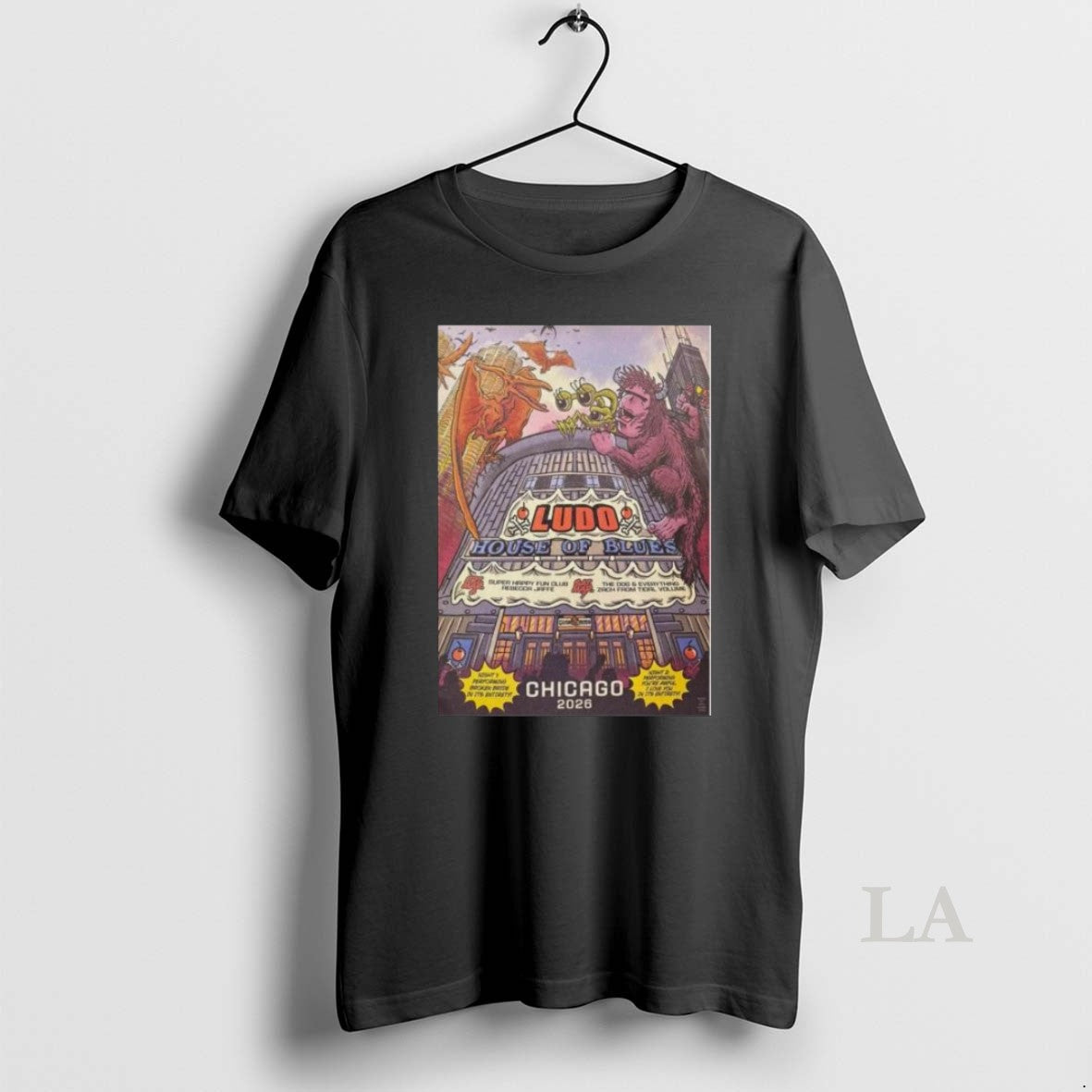 Original Ludo 2026 House Of Blues Chicago Long Sleve Unisex