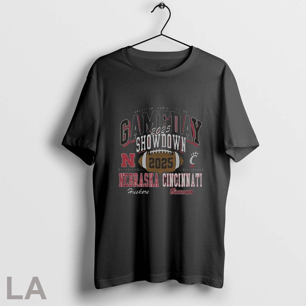 Original Nebraska Cornhuskers Vs Cincinnati Bearcats 2025 Gameday Showdown Unisex