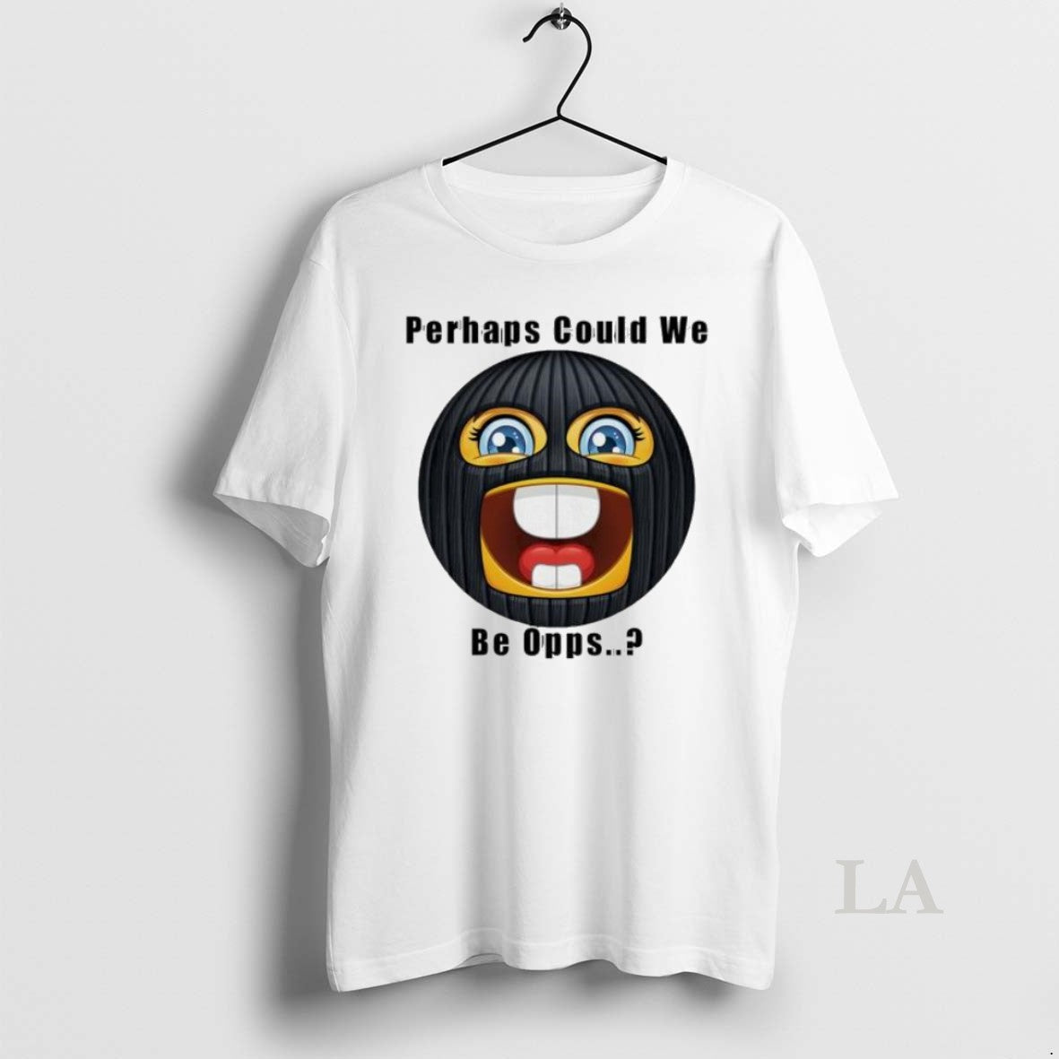 Original Perhaps Could We Be Opps Emoji Wear A Mask Womens Unisex