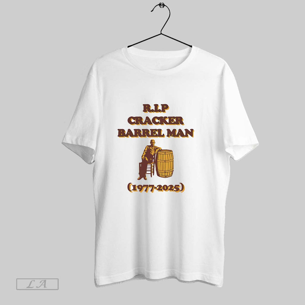 Original Rip Cracker Barrel Man 1977 2025 T Shirt Unisex
