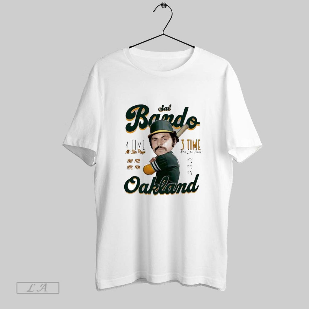 Original Sal Bando Oakland Comic 3 Time All Star Player Unisex