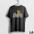 Original San Diego Padres 2025 Name City Skyline Unisex