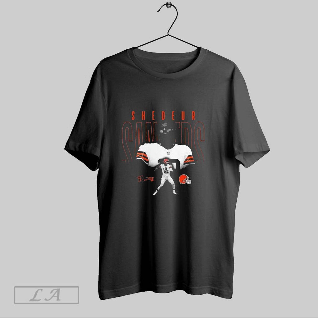 Original Shedeur Sanders Cleveland Browns Humble Shadow Player Graphic 2025 Unisex
