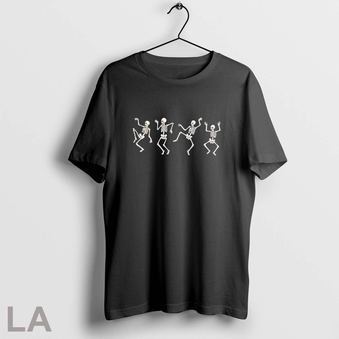 Original Subtle Anti Trump Dancing Skeleton Halloween Graphic T Shirt Unisex