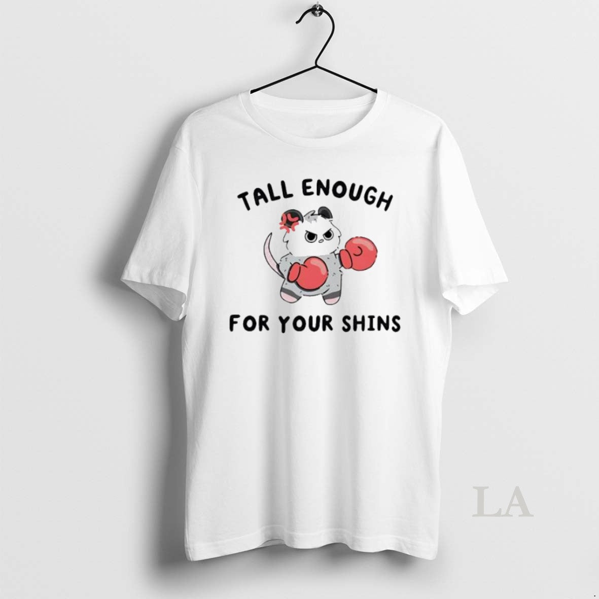 Original Tall Enough For Your Shins Possum Boxing Meme Womens Unisex