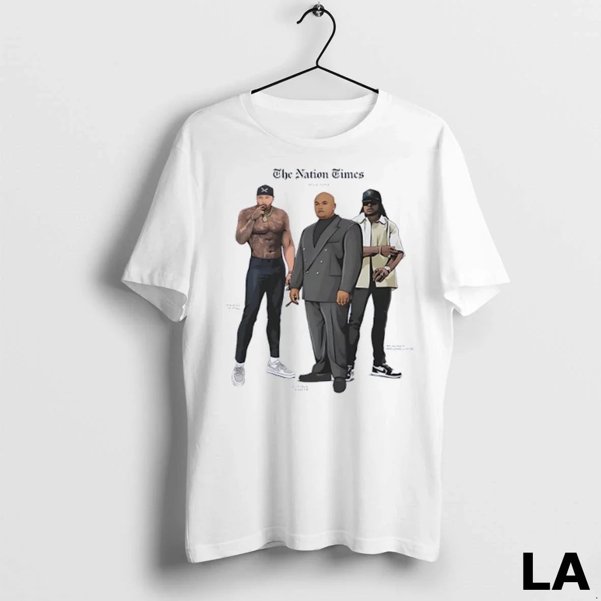 Original The Nation Times 2024 Maxx Crosby Antonio Pierce And Davante Adams Unisex