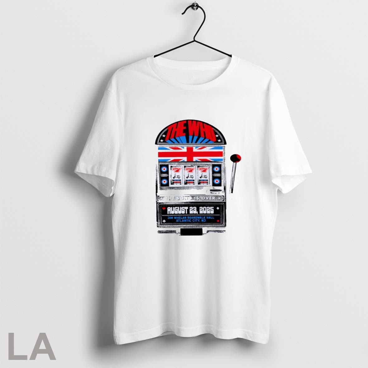 Original The Who Atlantic City Nj Jim Whelan Boardwalk Hall Aug 23 2025 Unisex