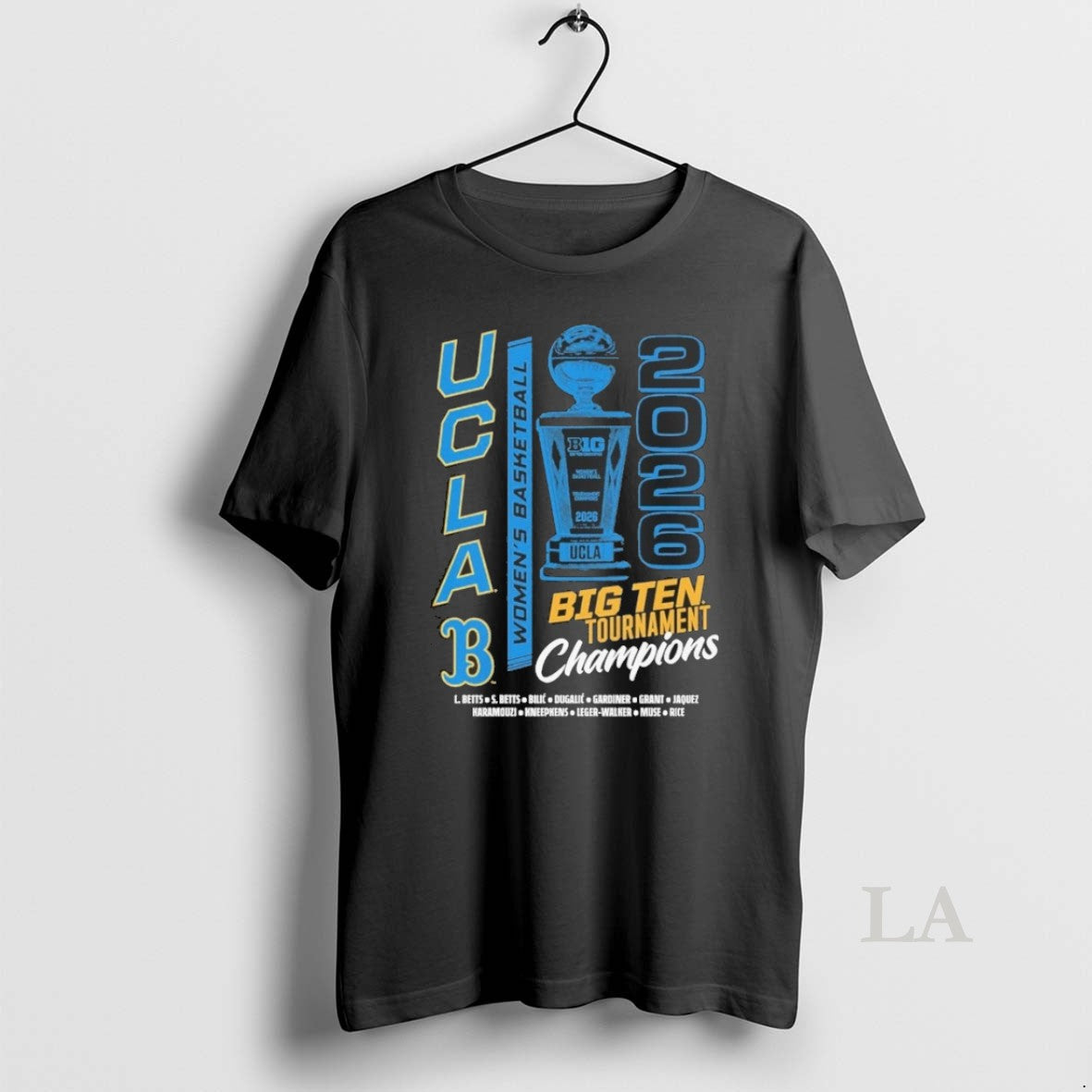 Original Ucla Bruins 2026 Big Ten Tournament Champions Unisex