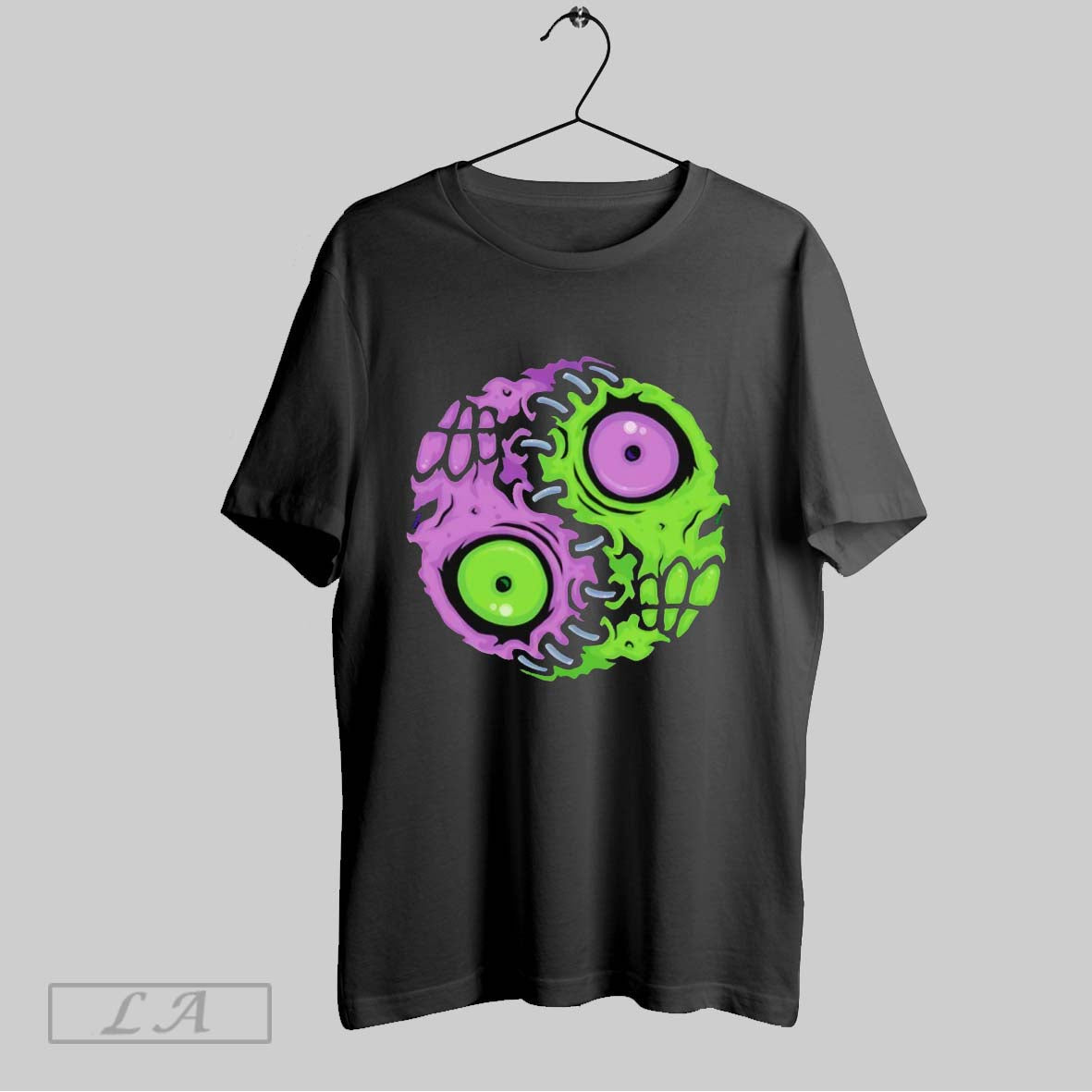 Original Undead Harmony Zombie Yin Yang Unisex