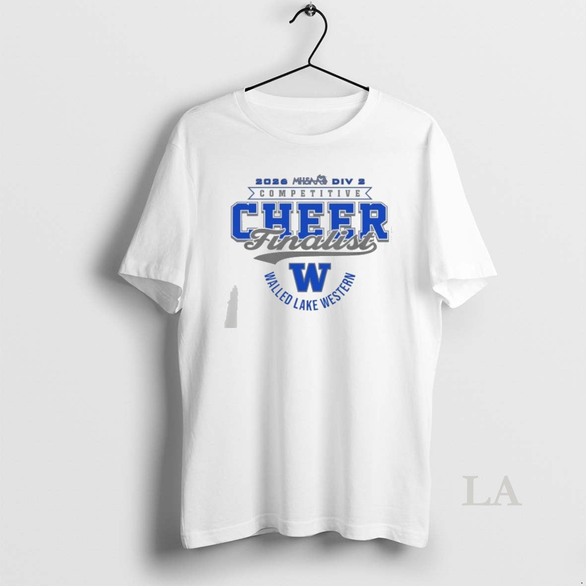 Original Walled Lake Western 2026 Mhsaa Cheer D2 Finalist Unisex