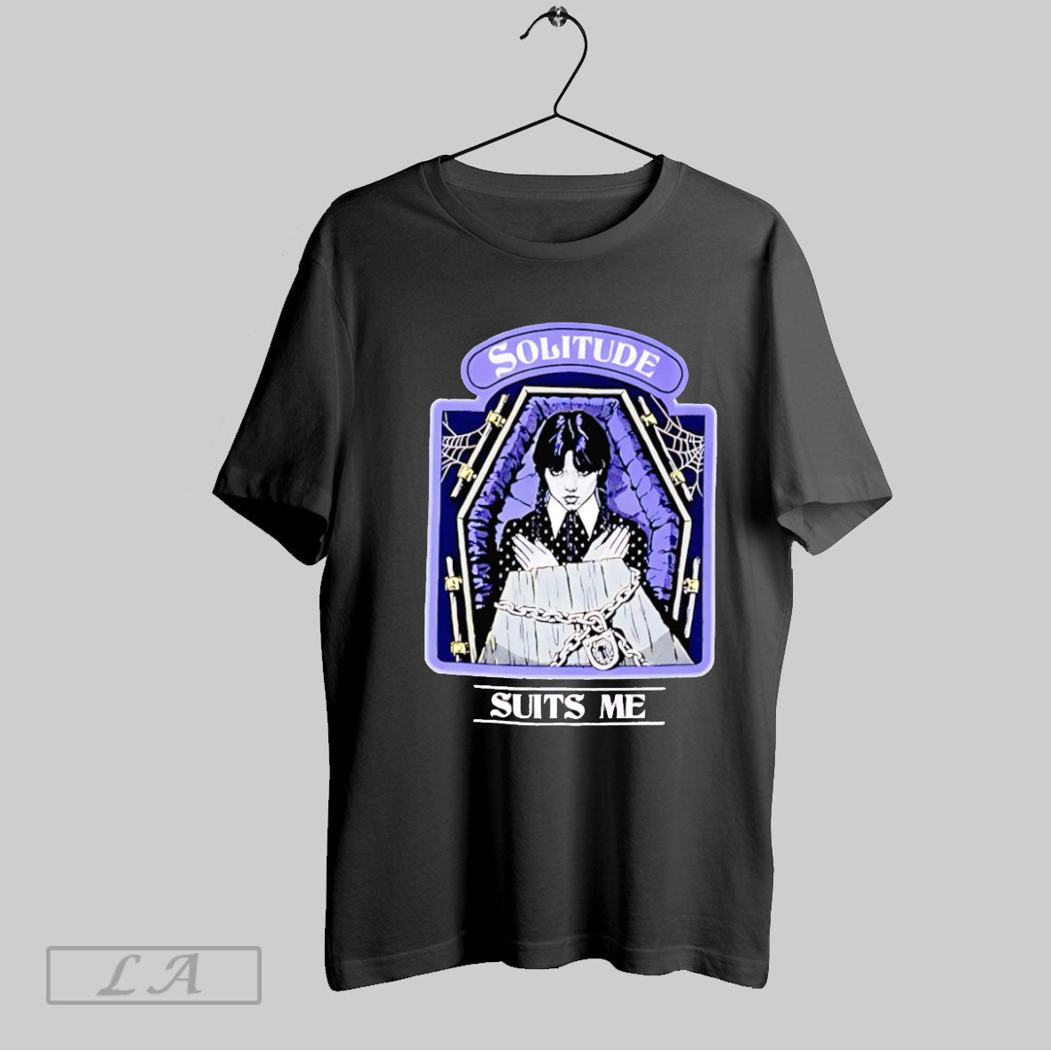 Original Wednesday Solitude Suits Me T Shirt Unisex