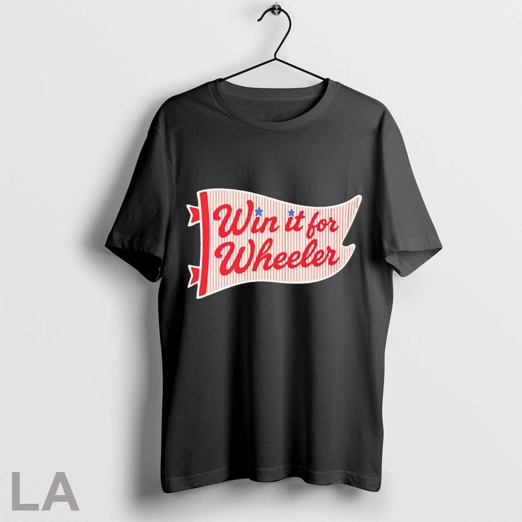 Original Win It For Wheeler Philadelphia Phillies Flag Unisex
