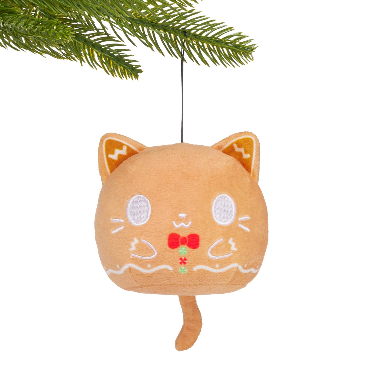 Gingerbread Cat Plushie Ornament Unisex