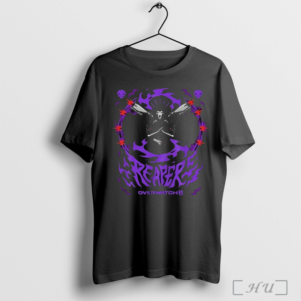 Overwatch 2 Reaper Death Blossom T Shirt Unisex