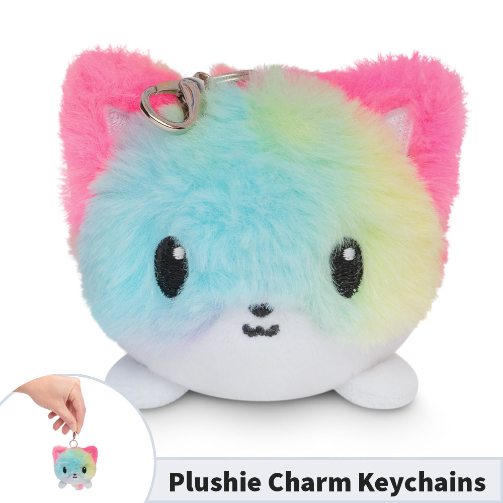 TeeTurtle Fox Plushie Charm Keychain Unisex