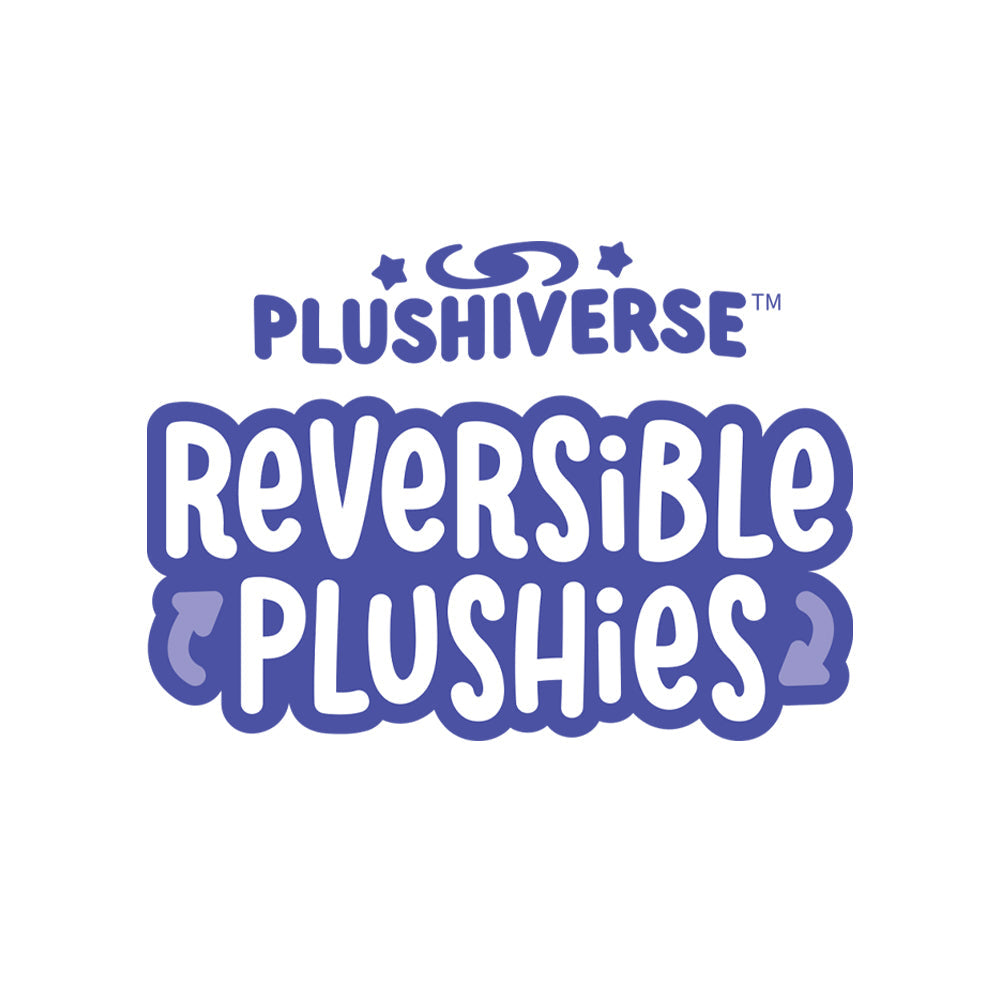 Plushiverse Cuddly Calico Cat 4" Reversible Plushie Unisex