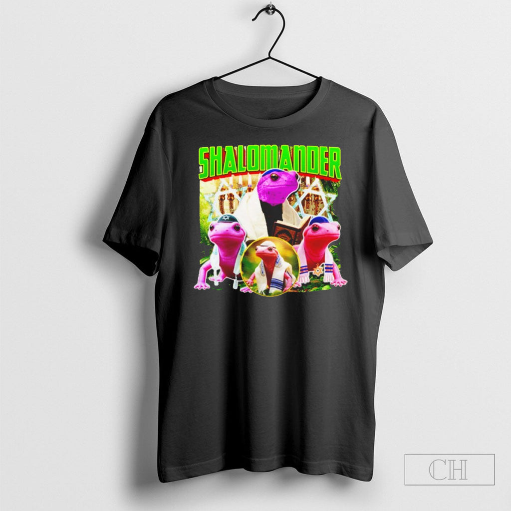 Pink Shalomander Axolotl Shirts Unisex