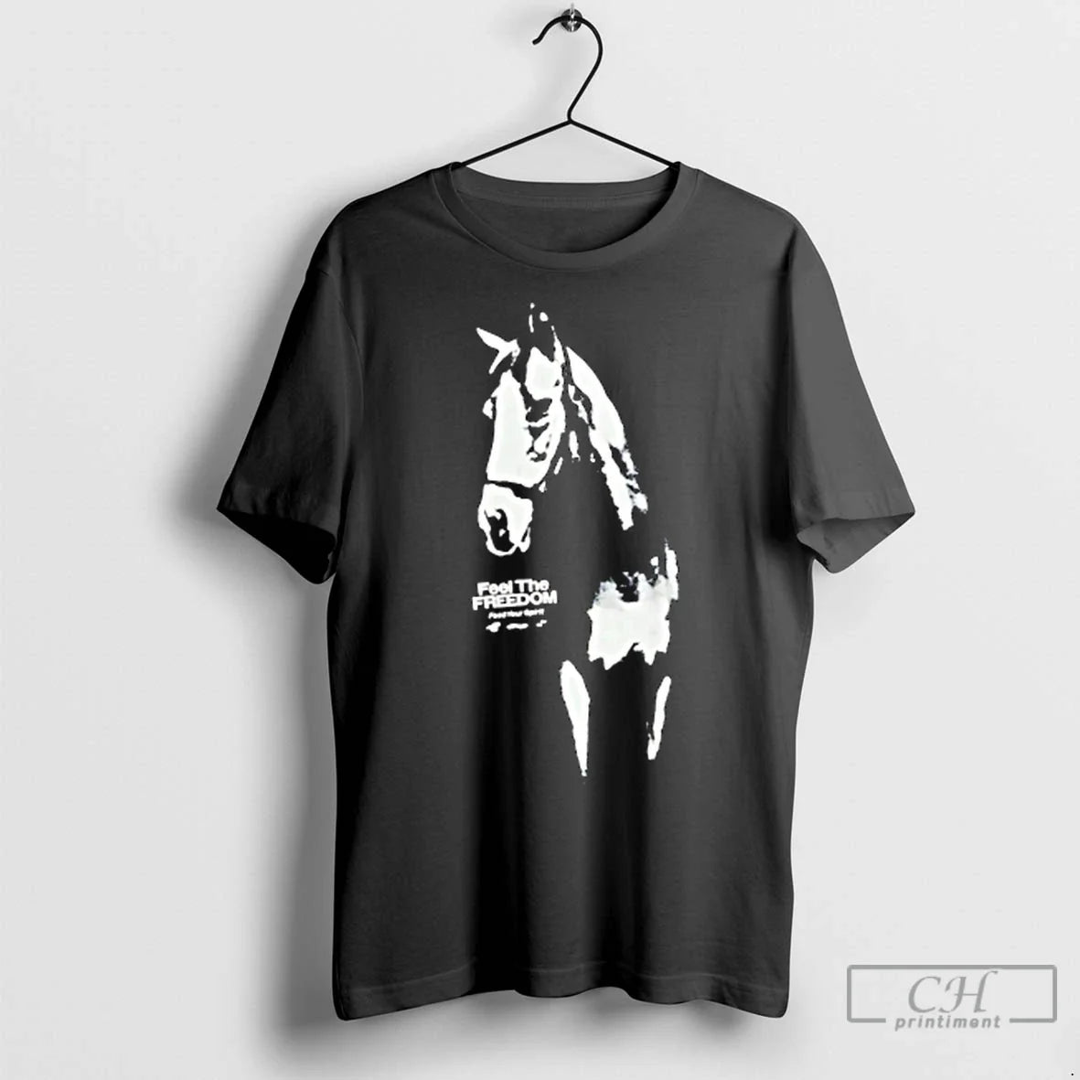 Premium Horse Feel The Freedom Feed Your Spirit Shirtac Unisex