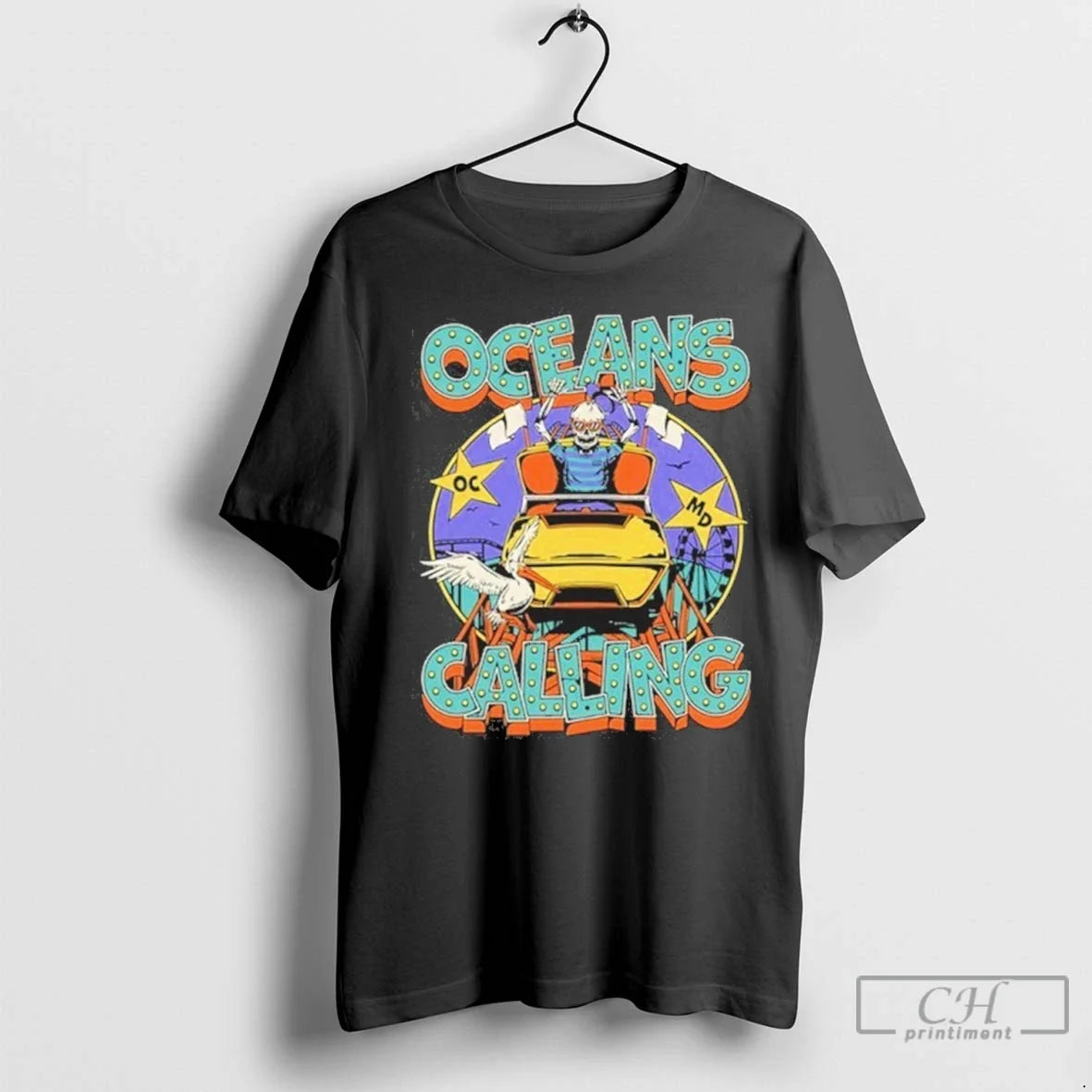 Premium Oceans Calling Festival Rollercoaster Lineup 2025 Unisex