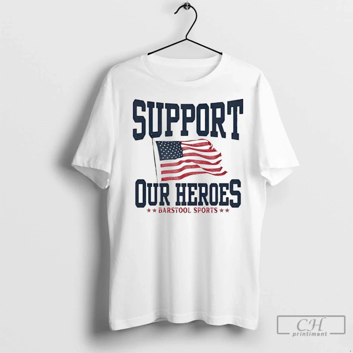 Premium Tunnel To Towers Foundation Support Our Heroes Barstool Sports Usa Flag Unisex