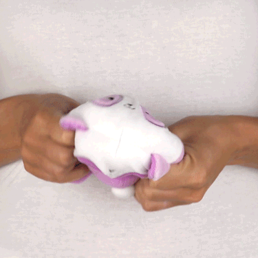 TeeTurtle Reversible Panda Plushie (Purple + Light Purple) Unisex