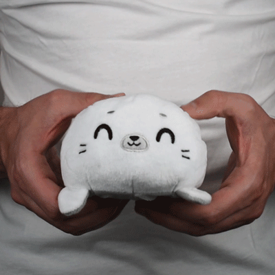 TeeTurtle Reversible Seal Plushie Unisex