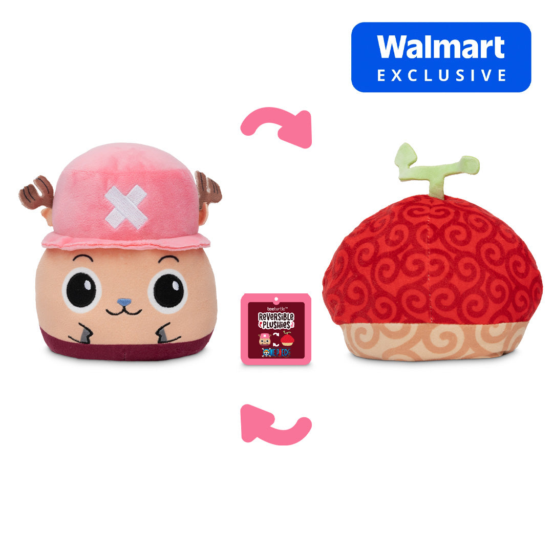Chopper & Devil Fruit 4" Reversible Plushie Unisex