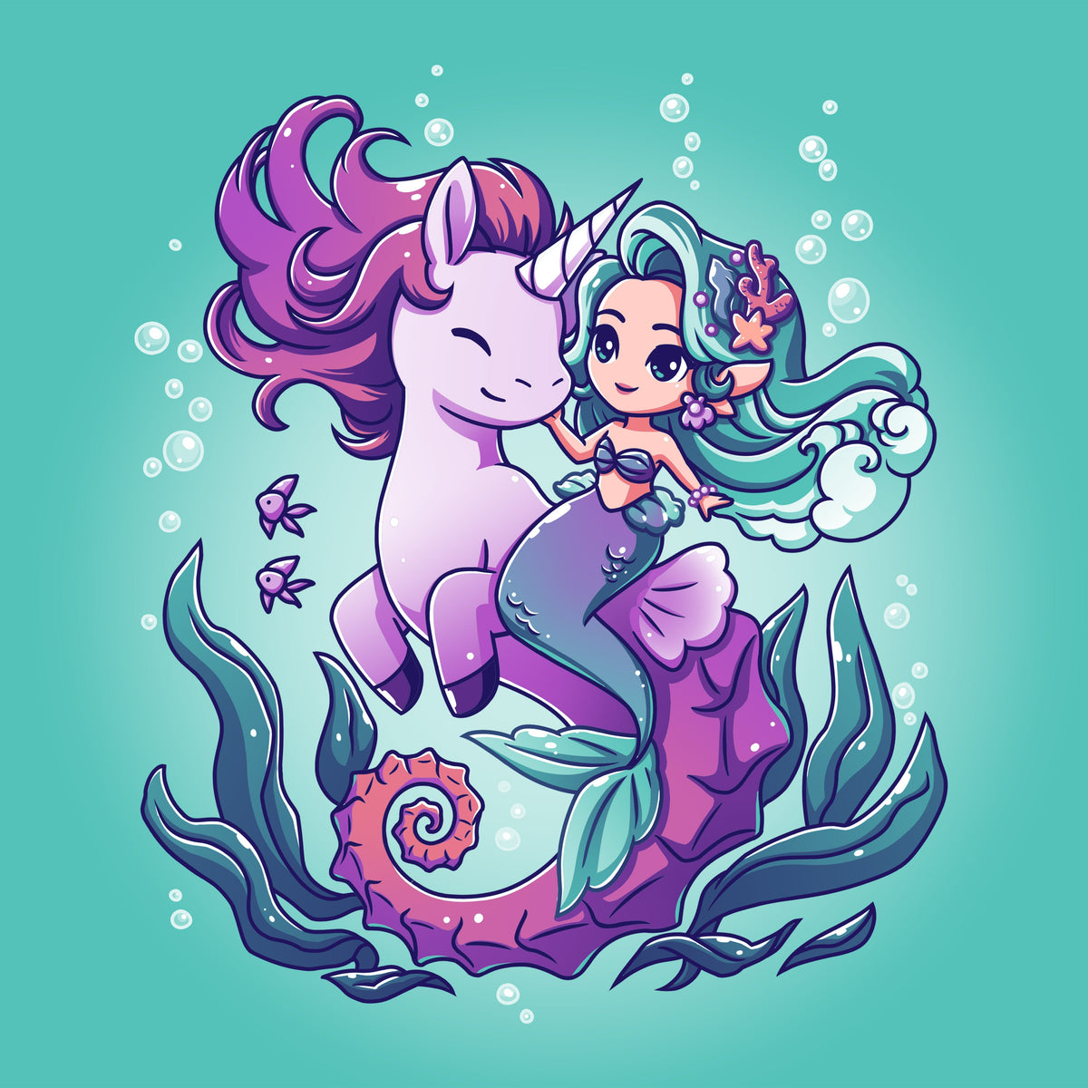 BFFs (Sea Unicorn and Mermaid) Unisex