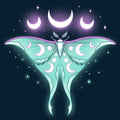 Ethereal Moth Unisex