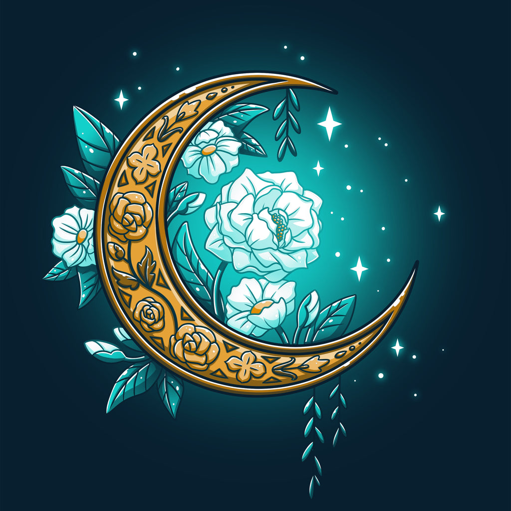 Floral Moon Unisex