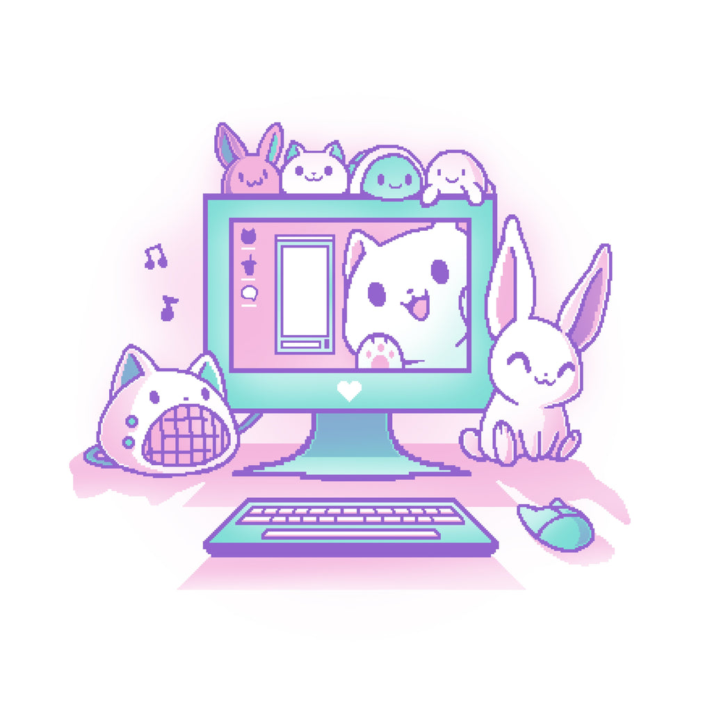 Kawaii Computer Unisex
