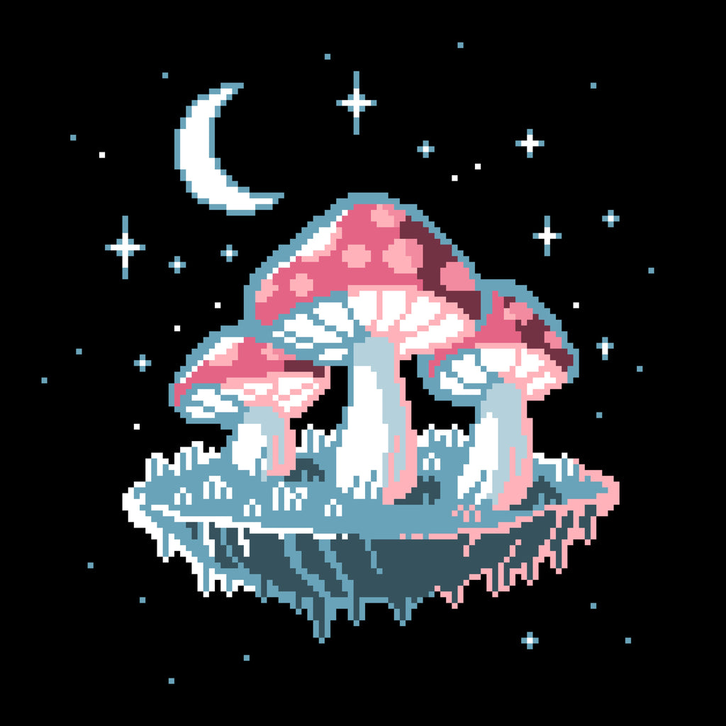 Pixel Mushrooms Unisex