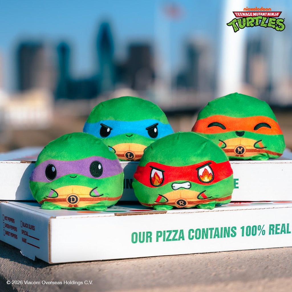 Raphael & Ooze Turtle 4" Reversible Plushie Unisex