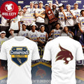 Texas State Bobcat Sun Belt 2026 Track &amp; Field Champions Two Sided Shirt Unisex