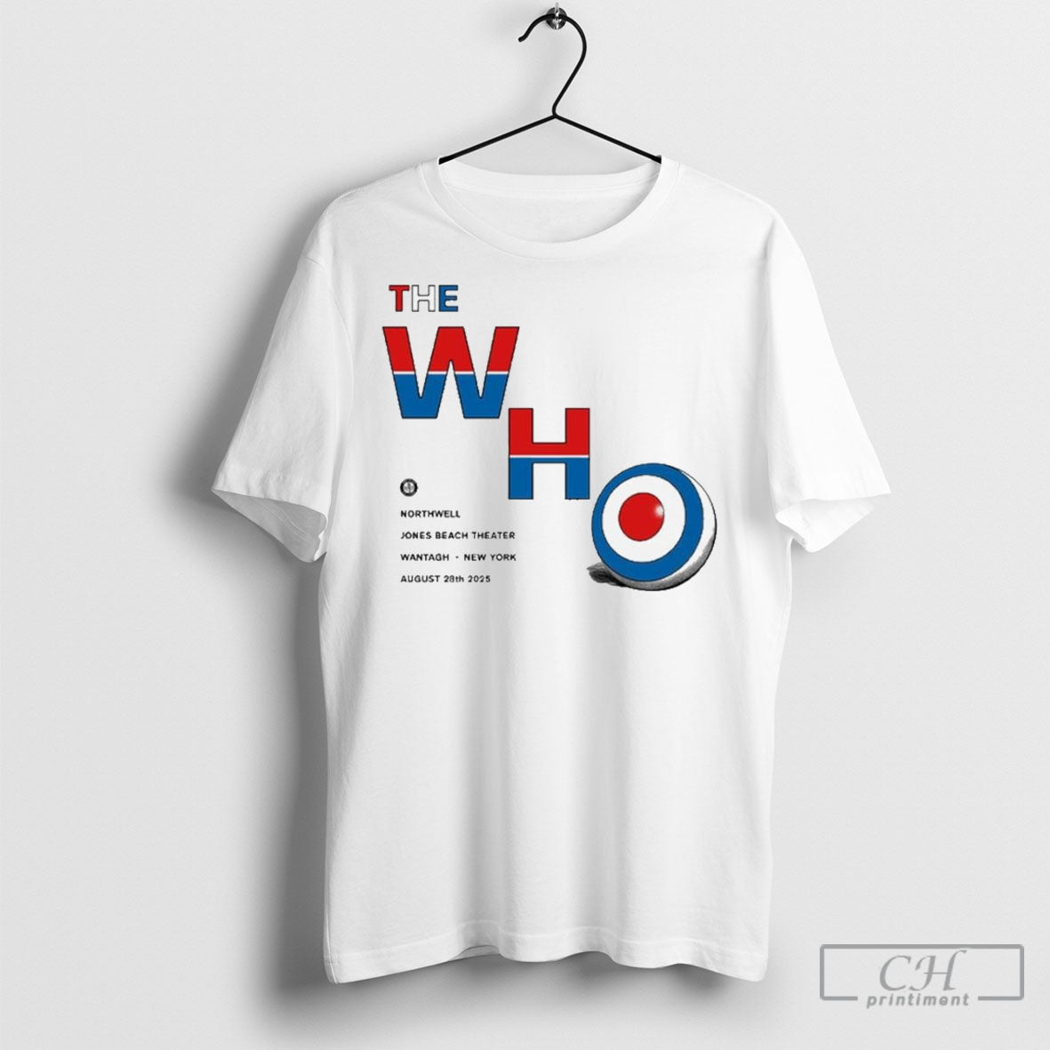 The Who Northwell Jones Beach Theater Wantagh Ny 2025 T Shirts Unisex