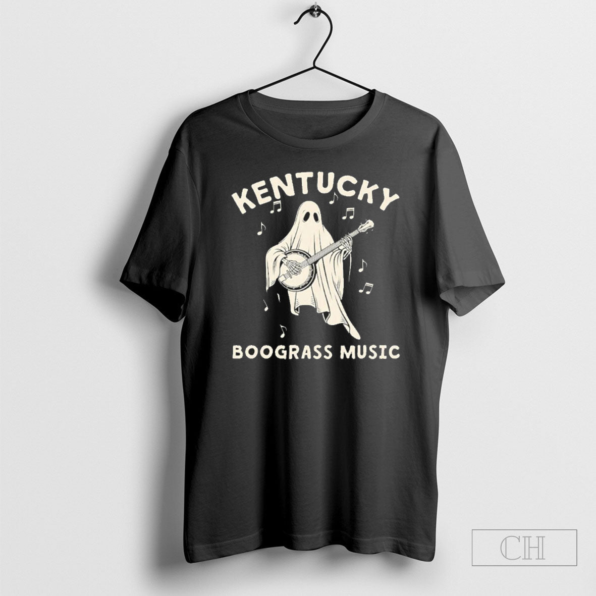 The Boograss Music Ghost Shirt Unisex