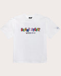 Tokyo Bin Party White Oversized Tee Unisex