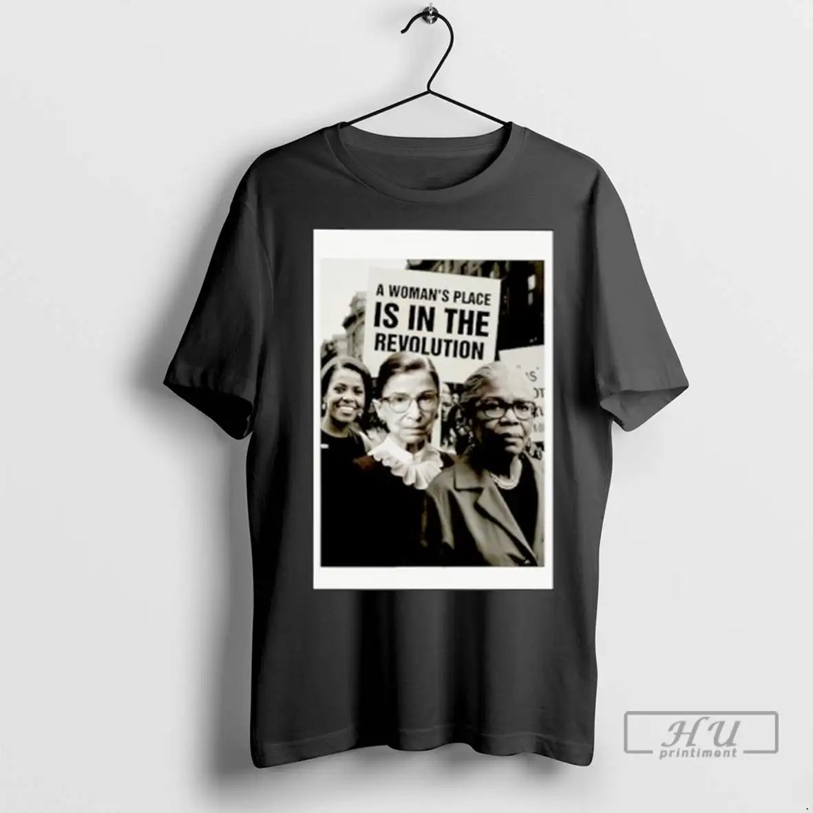 Trending A Womans Place Is In The Revolution Ornaments T Shirts Unisex
