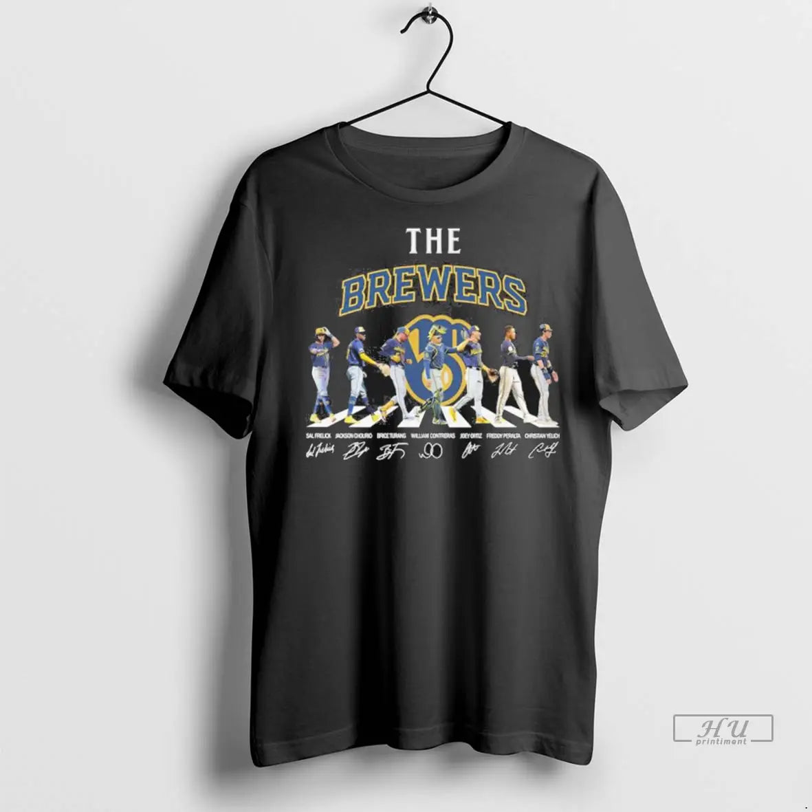 Trending The Brewers Abbey Road 2025 Postseason T Shirts Unisex