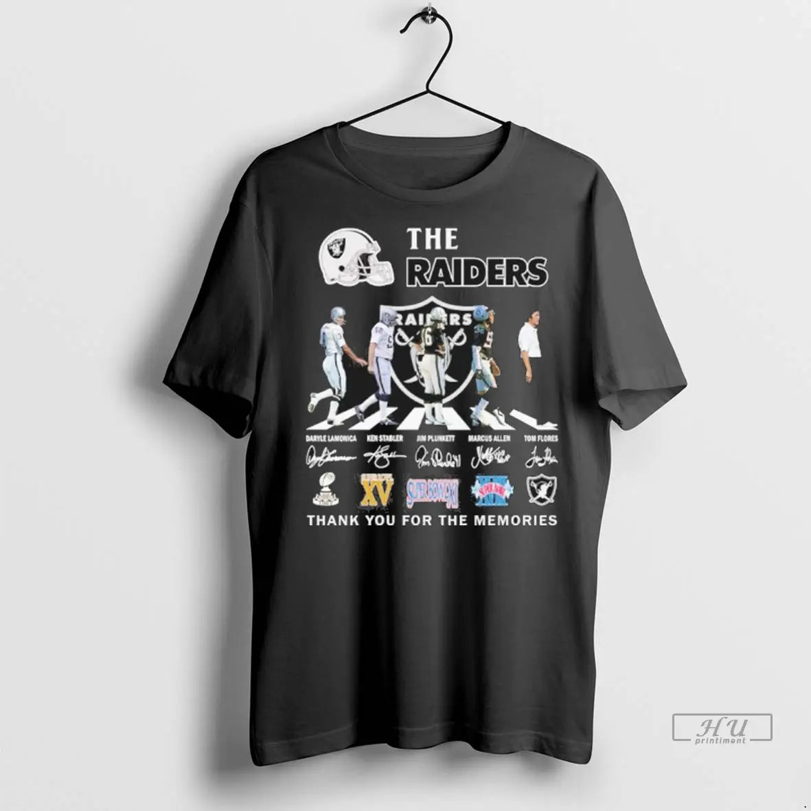 Trending The Oakland Raiders Abbey Road 2025 T Shirts Unisex