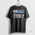 Trending The Peanuts Playing X Dallas Sports Teams T Shirts Unisex