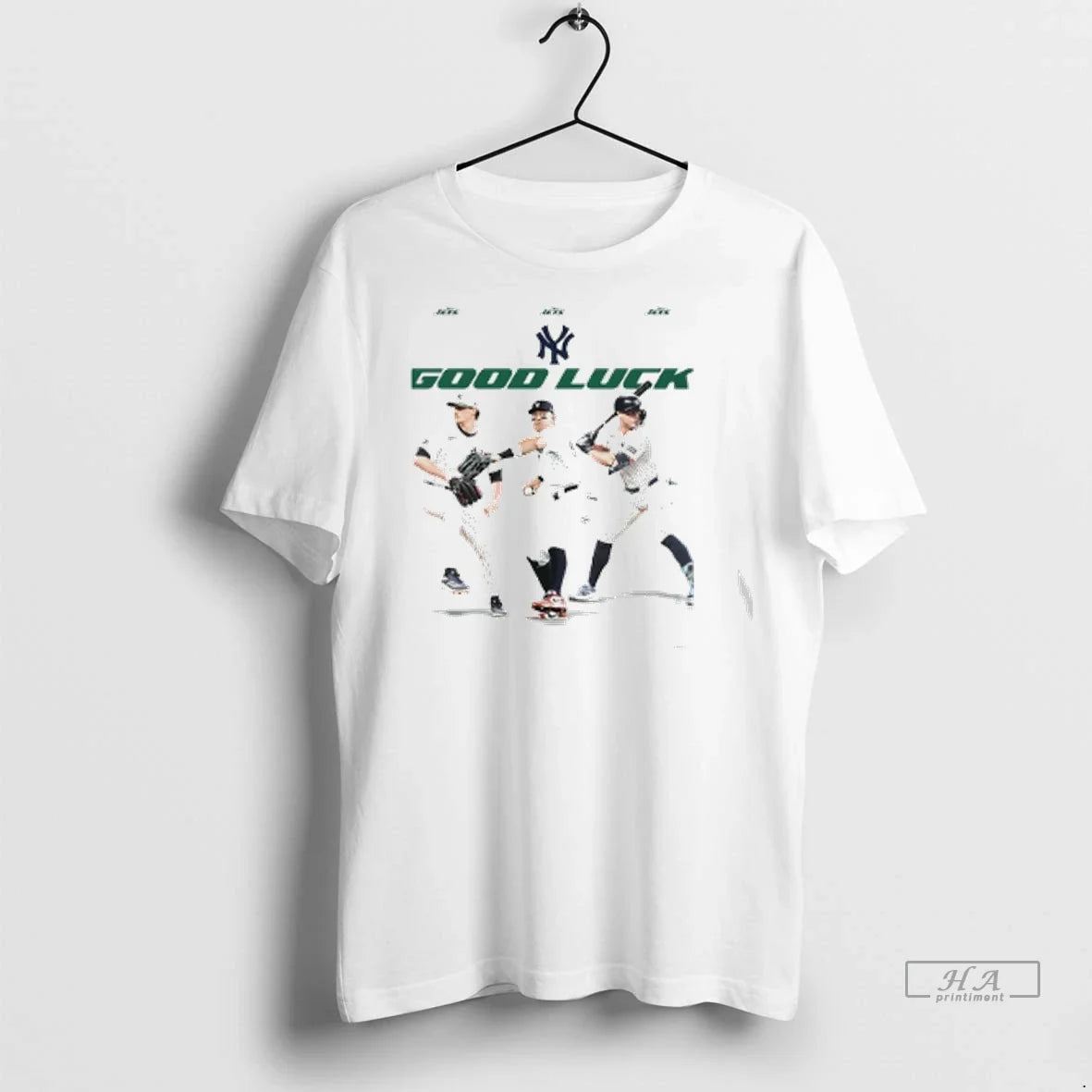 Trendy Officials New York Yankees Jets Good Luck Shirt Sweater Unisex