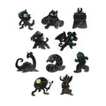 Twisted Cryptids: Glow-in-the-Dark Collectible Pin Set Unisex