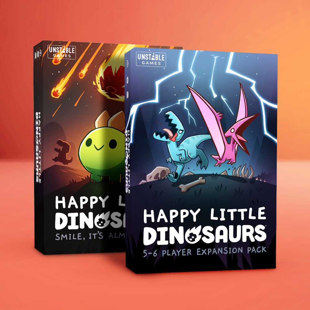 Happy Little Dinosaurs: Base Game + 5-6 Player Expansion Bundle Unisex