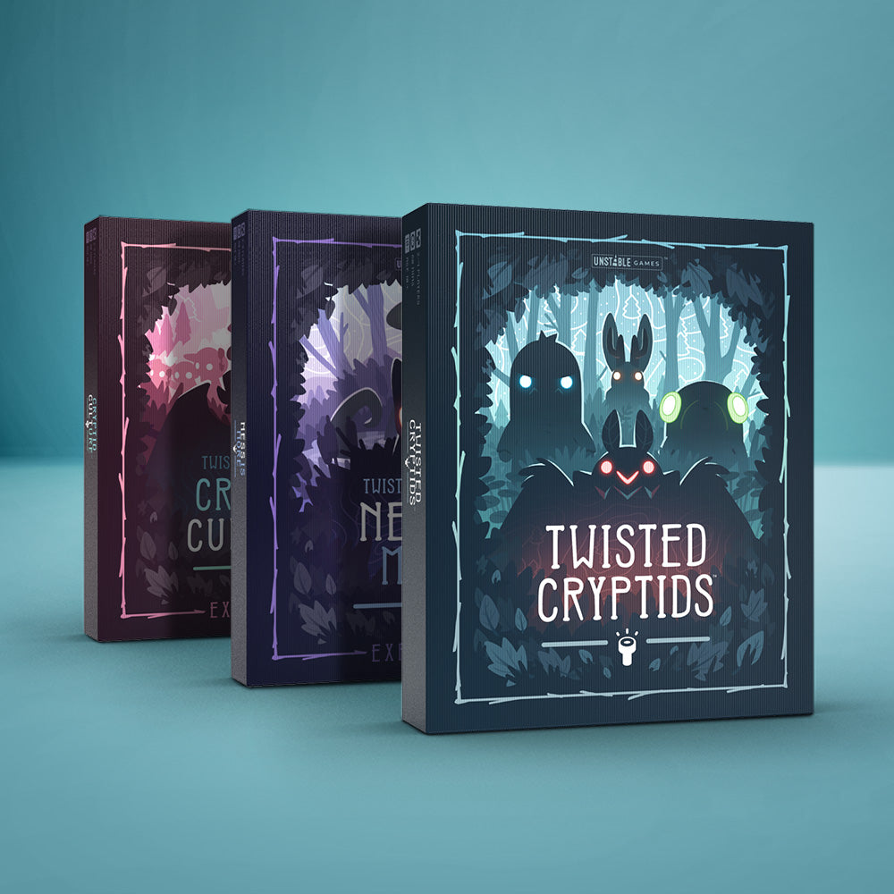 Twisted Cryptids: Base Game + 2 Expansion Bundle Unisex
